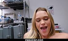 hot model caught stealing bikini punished with rough doggystyle in store