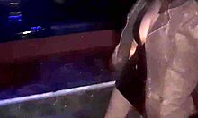 skinny teen grinds cock in swingers booth