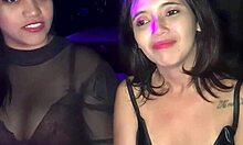 skinny teen grinds cock in swingers booth