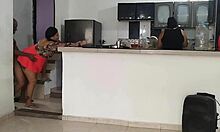 pervy stepdad sneaks anal fuck on stepdaughter near twin