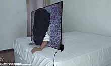 halloween samara cosplay hooks up with two dark studs at home