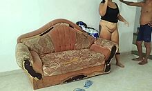 pervy stepdad sneaks anal fuck on stepdaughter near twin