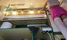 super hot 18 year old strips for cash sans panties