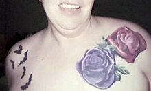 Chubby ginger milf rides daddy's huge cock pov moaning wet