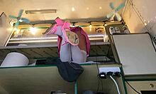 super hot 18 year old strips for cash sans panties