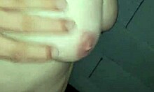 French slave milf bound, fucked outdoors in stockings and heels