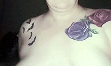 Chubby ginger milf rides daddy's huge cock pov moaning wet