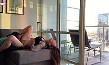 picture this steamy creampie at sunset in la with wild moans