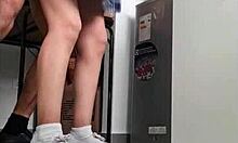 Who could resist fucking nympho nataly's perfect latina body in the kitchen?!