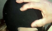 French slave milf bound, fucked outdoors in stockings and heels