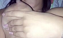 milking big natural tits from usa brunette latina