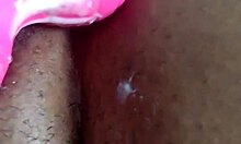 hey wanna watch this creamy ebony pussy get messy creampie massage?