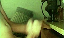 im jerking my throbbing cock hard this rainy day damn