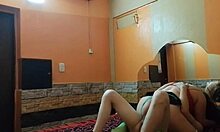 Best Mirror Angle Captures Her Passionate Latina Cowgirl Ride