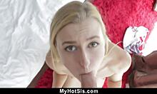 step sis rides stepbro cock cowgirl pov to seal his lips