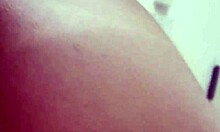 Colombian girlfriend rides big cock hard in hotel room