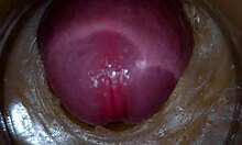 pre cum squirts in my pussy toy camera vagina closeup