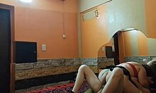 Best Mirror Angle Captures Her Passionate Latina Cowgirl Ride