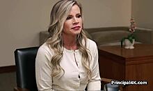 oh man milf's pussy gets drilled so deep on head teacher's desk hidden cam