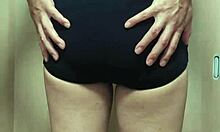 Japanese maid in gym uniform gets anal trained with buttplug?