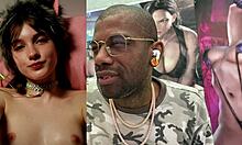 Oily Latina stepdaughter Ashley teases cock as fat ass slave shakes cheeks deepthroats