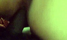 Colombian girlfriend rides big cock hard in hotel room