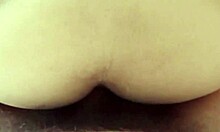 mature milf housewife flashes hairy beaver as stepson fingers ass then fucks