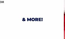 Alt college tease drowns in cum at mysterious milking table