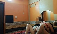 Best Mirror Angle Captures Her Passionate Latina Cowgirl Ride