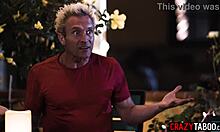 Paige Owens waitress double penetrated roughly