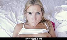 Stepbrother Delivers Brutal Intense Dicking to Stepsister in HD Cowgirl Ride