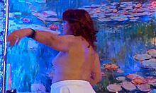 hotwife steffi pussy lips dance in lingerie promo 💃