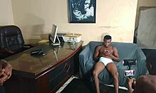 morning monster bbc quickie backstage before work hits different