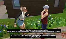 episode 1 old man hunts married woman in narrated visual novel rpg sims style