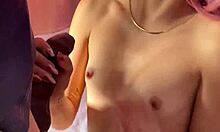 My Latino Stepbrother Rips Off My Thong And Licks Wet Pussy In Bed!