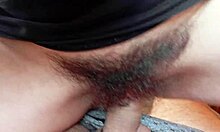 homemade doggystyle pounding her hairy pussy up close 😈💦