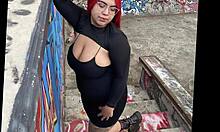 Colombian Teen's Massive Natural Tits And Huge Ass On Display