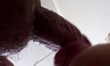 her amateur brunette milf sucks cock home then pisses wildly