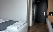 STEPSON SHARES BED WITH STEPMOM AFTER SKIING FUN!