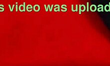 blindfolded plump wife gives intimate close-up deepthroat quickie blowjob