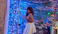 hotwife steffi pussy lips dance in lingerie promo 💃