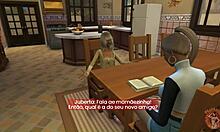 episode 1 old man hunts married woman in narrated visual novel rpg sims style