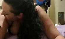 chatting boyfriend on phone while i gag on friend's thick cock deepthroat