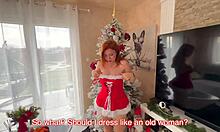 Redhead Beauty Takes Massive Cumshot Compilation on Her Face and Tits