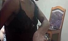 redhead black whore in dress sucks tiny boss cock at dirty dorm! want some?