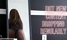 wanna watch this ebony twerk her huge ass shaking in sexy lingerie stay tuned?
