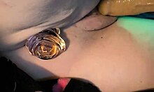 ever tried your first buttplug deep in that mature milf asshole with vibrator orgasm?