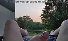 check out this mature homemade handjob to monster cock orgasm