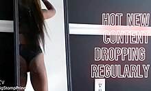 wanna watch this ebony twerk her huge ass shaking in sexy lingerie stay tuned?