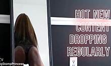 wanna watch this ebony twerk her huge ass shaking in sexy lingerie stay tuned?